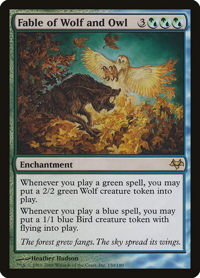 Fable of Wolf and Owl (150) - Eventide (EVE)