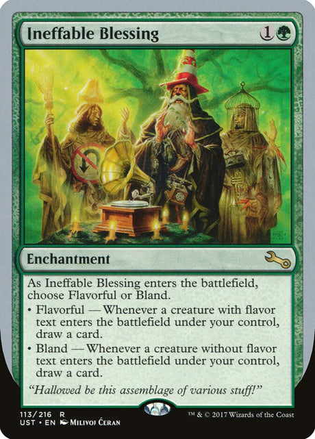 Ineffable Blessing (113a) - Unstable (UST)