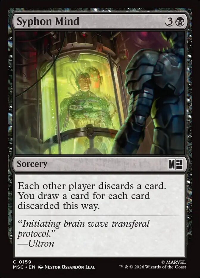 Syphon Mind (159) - Marvel Super Heroes Commander (MSC)