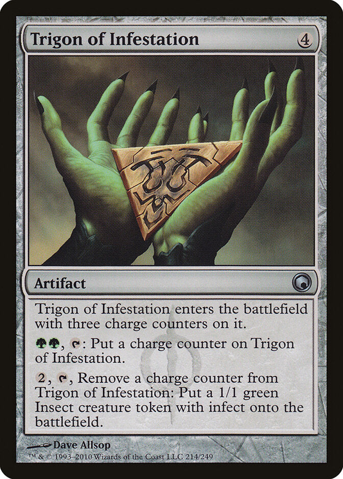 Trigon of Infestation (214) - Scars of Mirrodin (SOM)