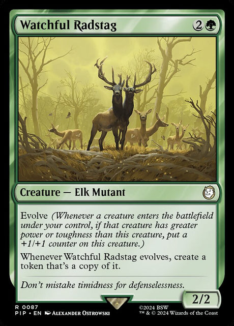Watchful Radstag (87) - Fallout (PIP)