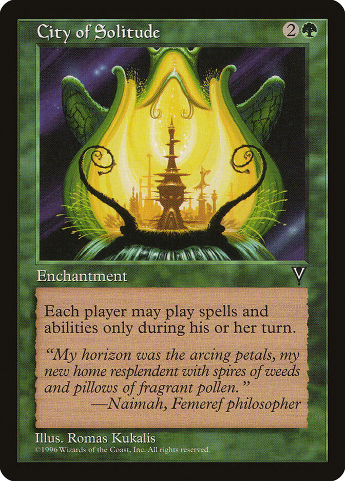 City of Solitude (102) - Visions (VIS)