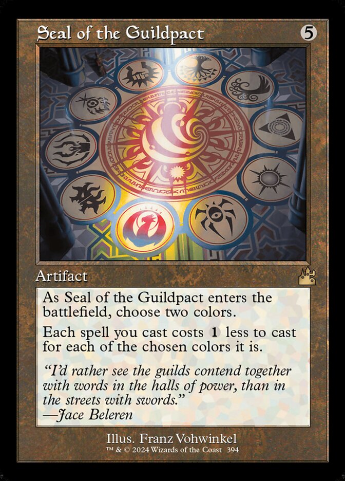Seal of the Guildpact (394) - Ravnica Remastered (RVR)