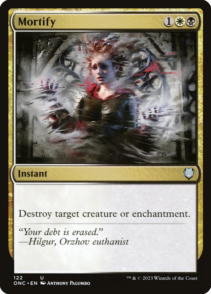 Mortify (122) - Phyrexia: All Will Be One Commander (ONC)