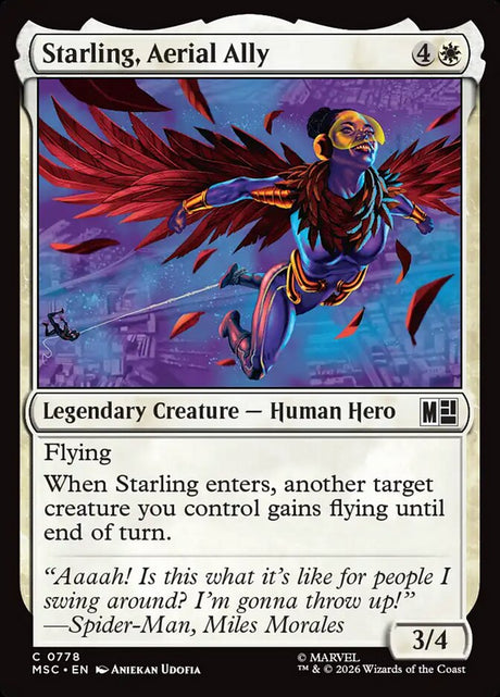 Starling, Aerial Ally (778) - Marvel Super Heroes Commander (MSC)