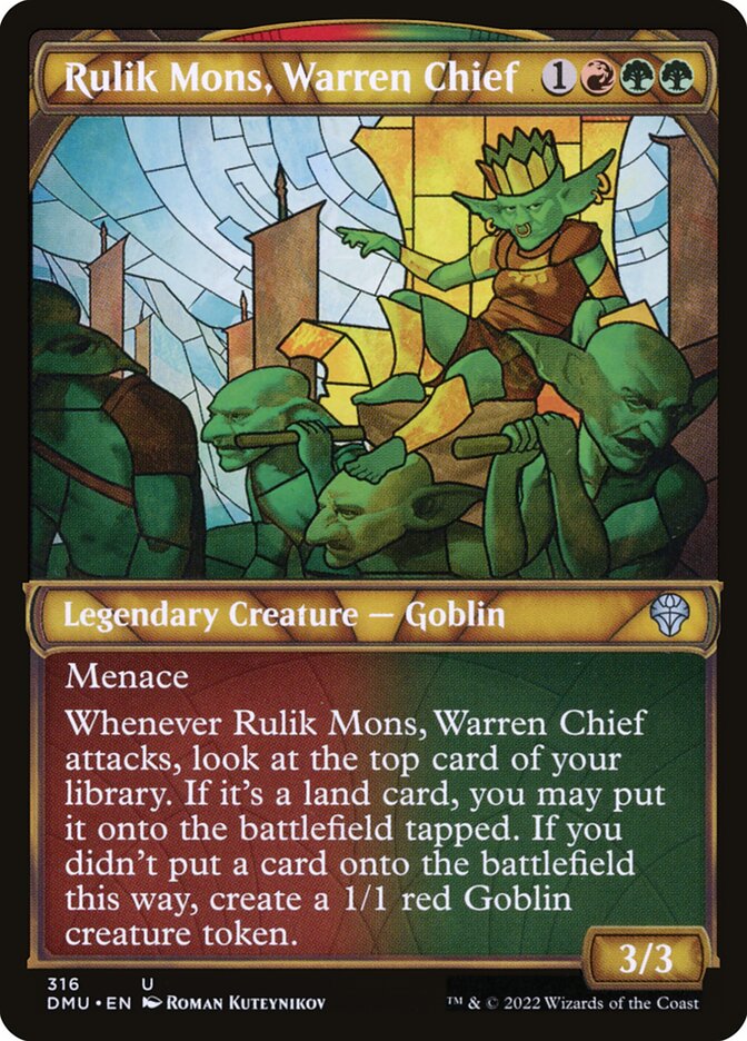 Rulik Mons, Warren Chief (316) - Dominaria United (DMU)