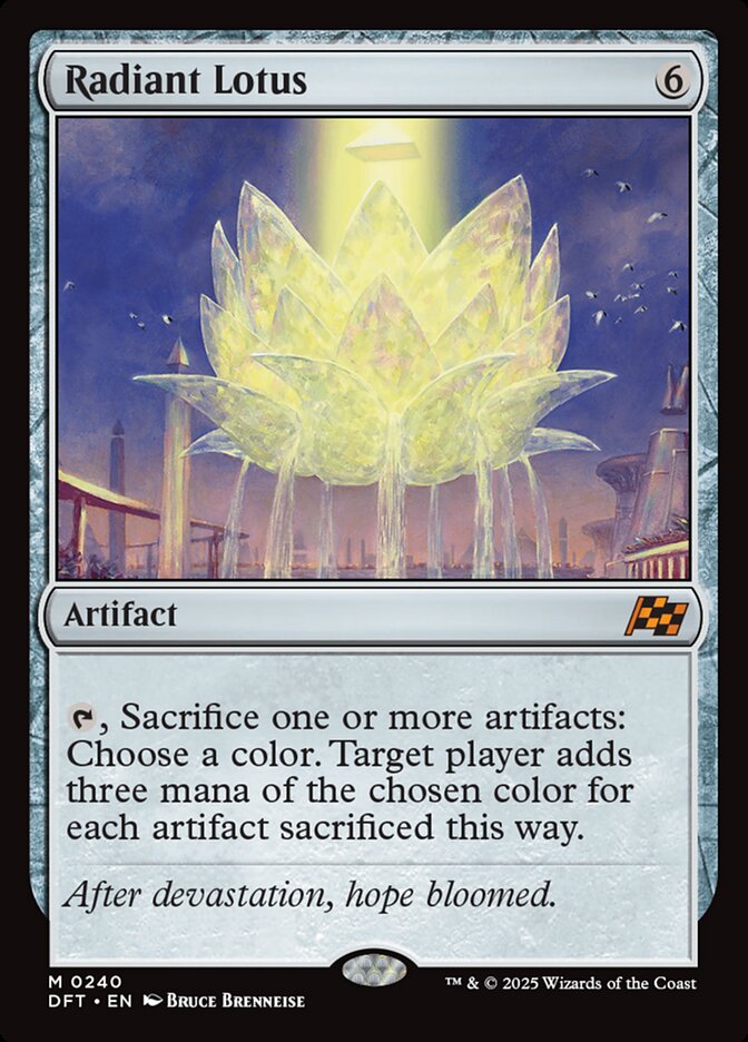 Radiant Lotus (240) - Aetherdrift (DFT)