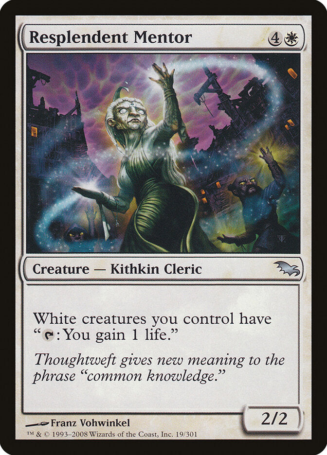 Resplendent Mentor (19) - Shadowmoor (SHM)