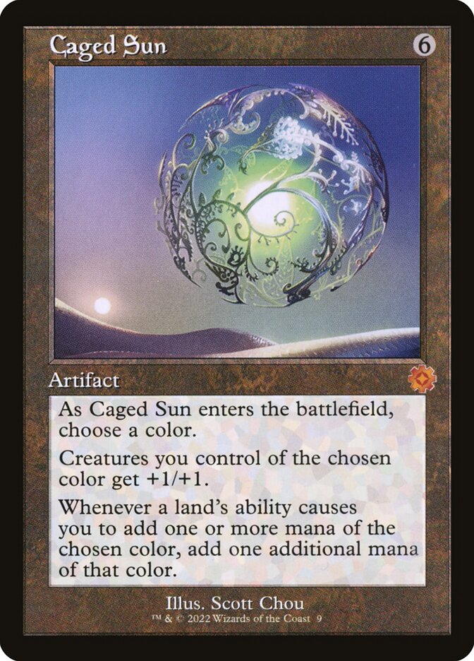 Caged Sun (9) - The Brothers' War Retro Artifacts (BRR)