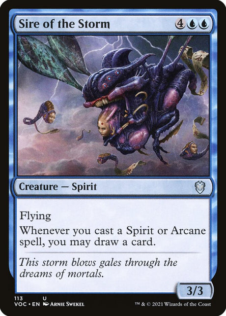 Sire of the Storm (113) - Crimson Vow Commander (VOC)