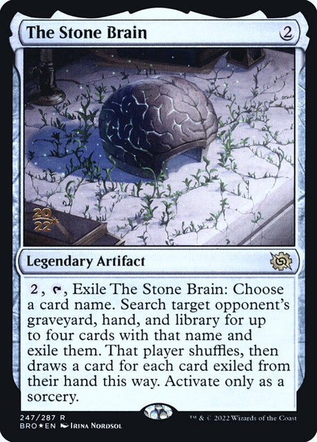 The Stone Brain (247s) - The Brothers' War Promos (PBRO)