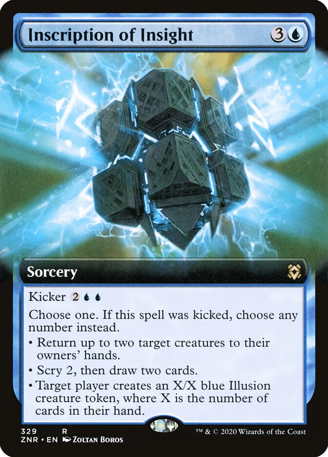 Inscription of Insight (329) - Zendikar Rising (ZNR)