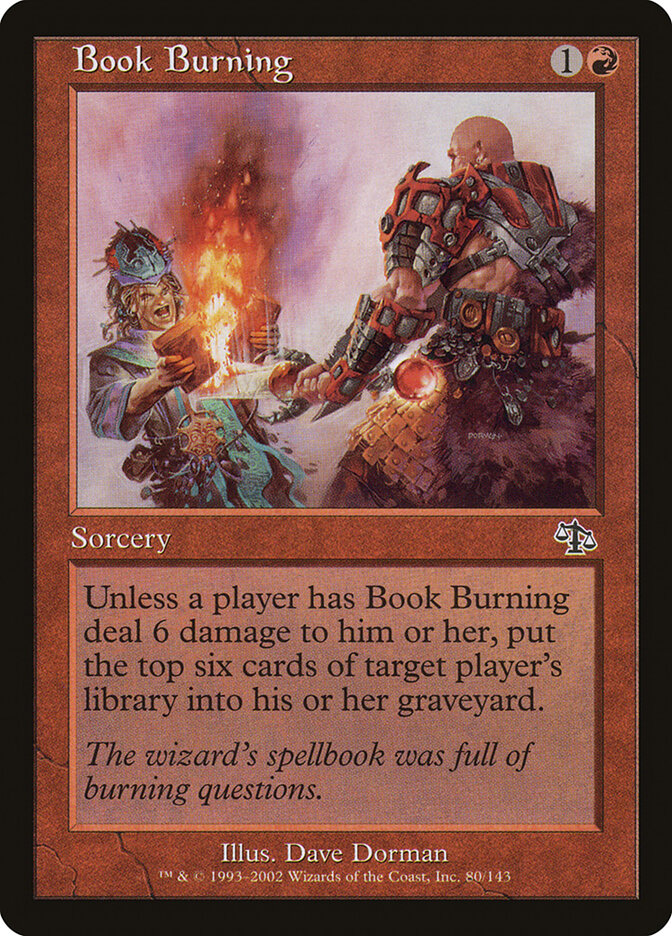 Book Burning (80) - Judgment (JUD)
