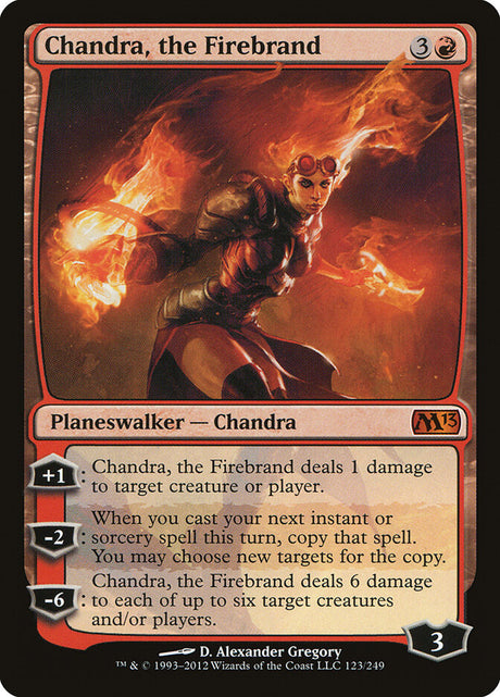 Chandra, the Firebrand (123) - Magic 2013 (M13)