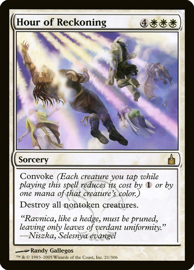 Hour of Reckoning (21) - Ravnica: City of Guilds (RAV)
