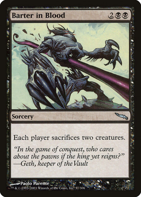 Barter in Blood (57) - Mirrodin (MRD)
