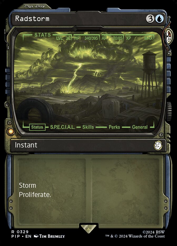 Radstorm - [Foil, Showcase] Fallout (PIP)