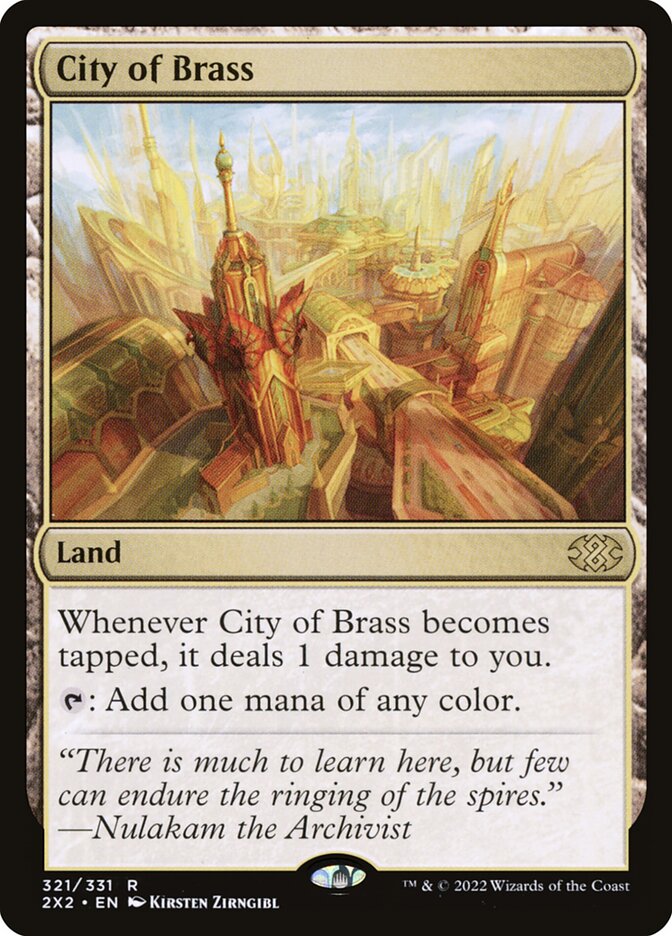 City of Brass (321) - Double Masters 2022 (2X2)