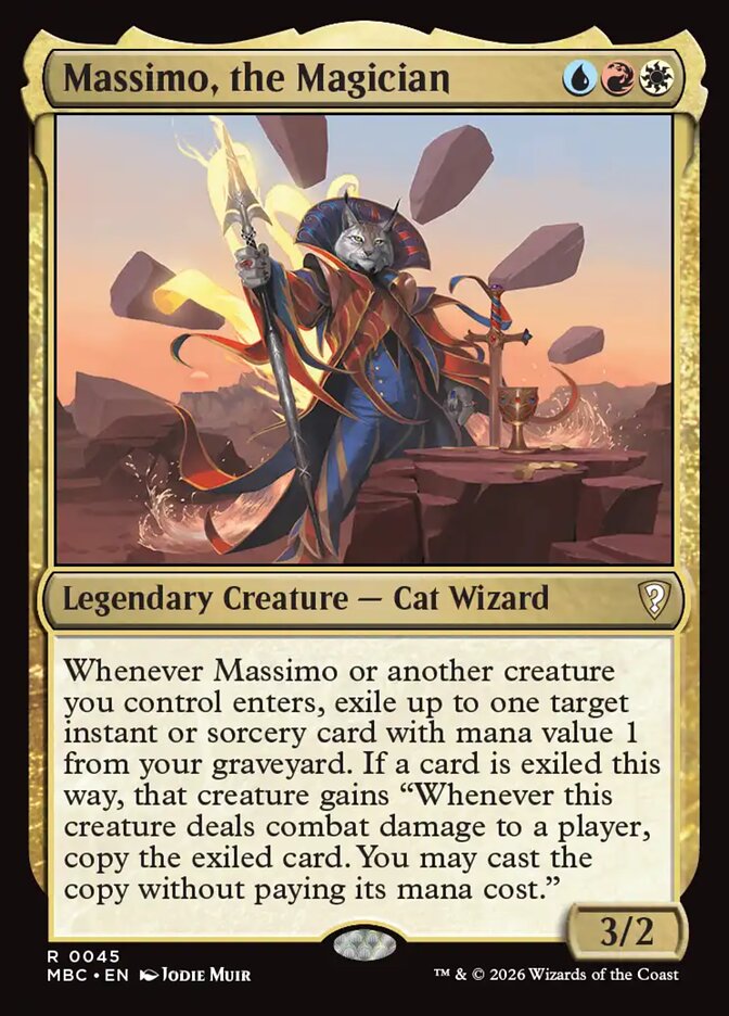 Massimo, the Magician (45) - Mystery Booster Commander Edition (MBC)