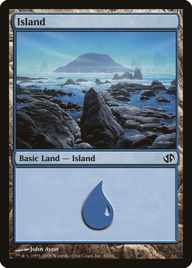 Island (30) - Duel Decks: Jace vs. Chandra (DD2)