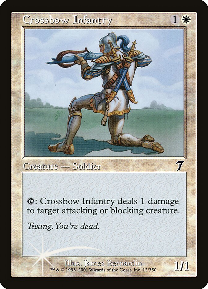 Crossbow Infantry (12) - Seventh Edition (7ED)