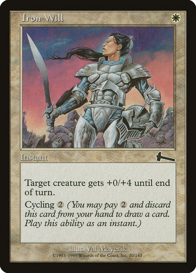 Iron Will (10) - Urza's Legacy (ULG)