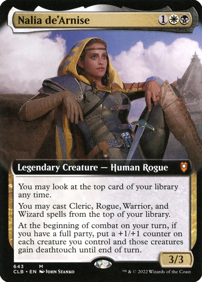 Nalia de'Arnise (643) - Commander Legends: Battle for Baldur's Gate (CLB)