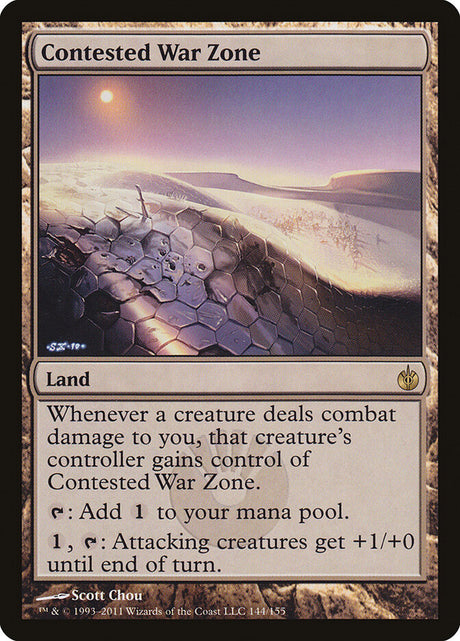 Contested War Zone (144) - Mirrodin Besieged (MBS)