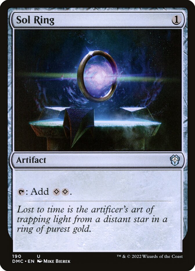 Sol Ring (190) - Dominaria United Commander (DMC)
