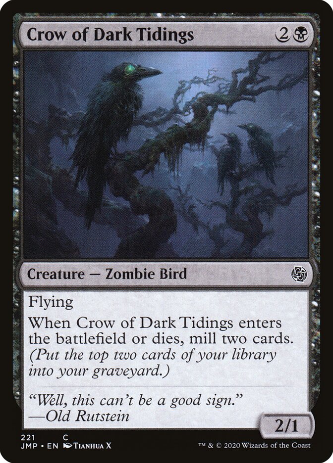 Crow of Dark Tidings (221) - Jumpstart (JMP)