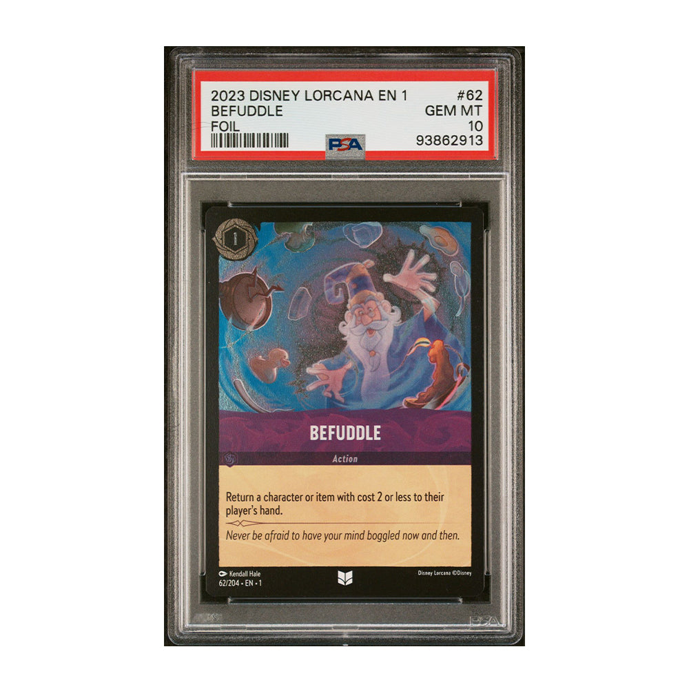 Befuddle - [Pre-Errata, Foil, Graded PSA 10] - The First Chapter (1)