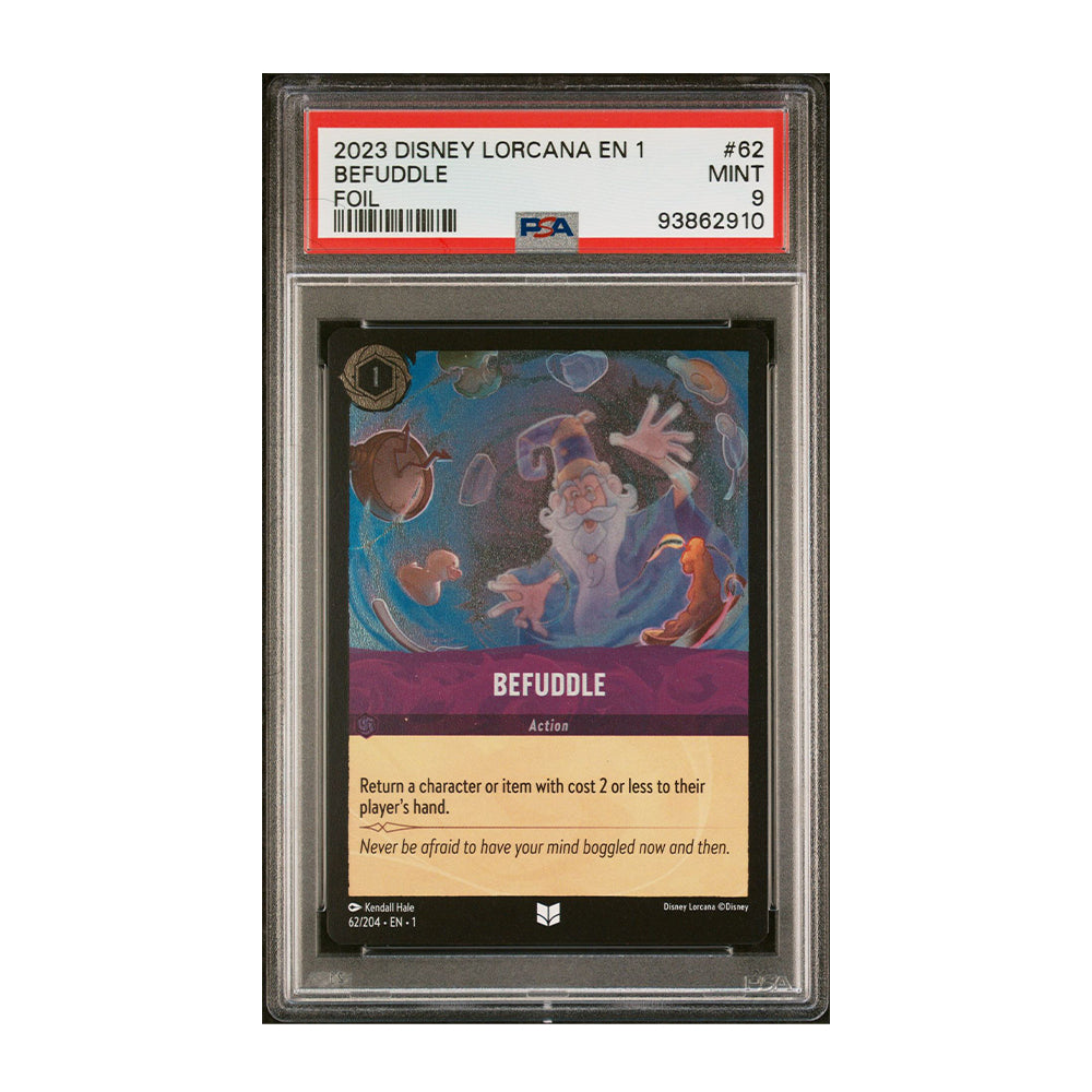 Befuddle - [Pre-Errata, Foil, Graded PSA 9] - The First Chapter (1)