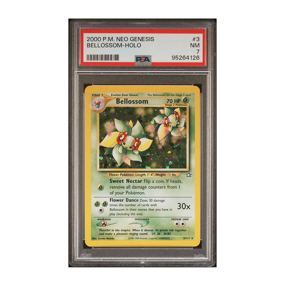 Bellossom 3/111 [Holo, Graded PSA 7] - Neo Genesis (N1)