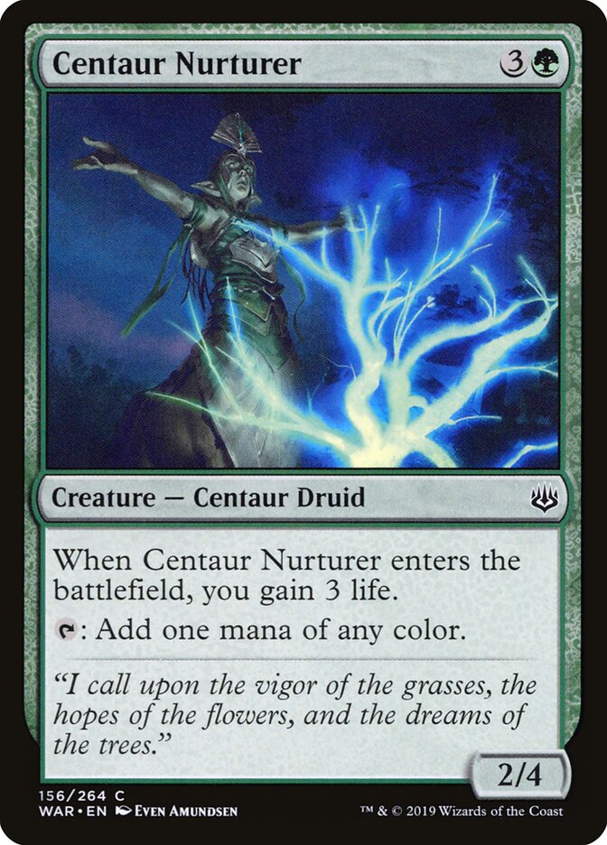 Centaur Nurturer (156) - War of the Spark (WAR)