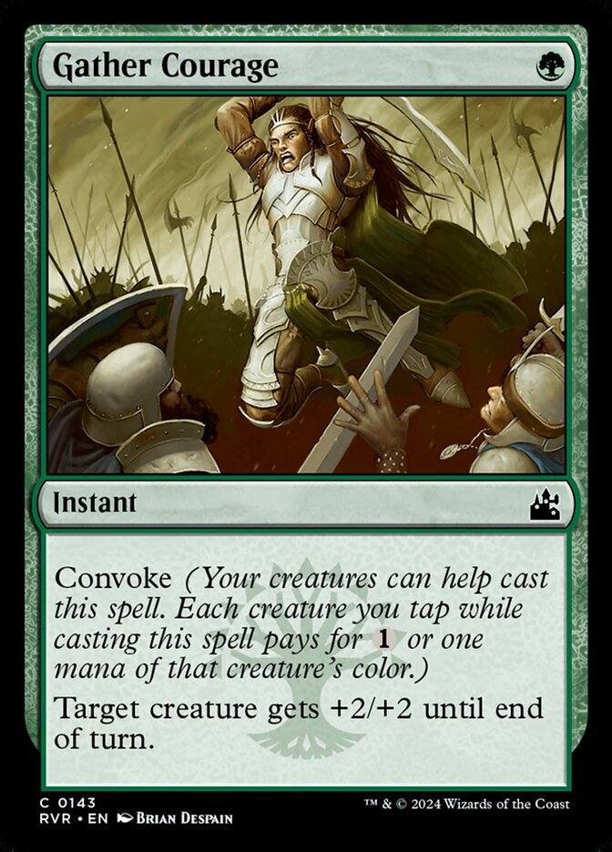 Gather Courage (143) - Ravnica Remastered (RVR)