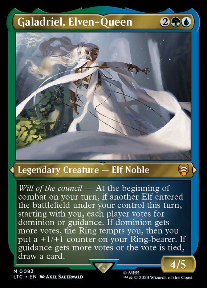 Galadriel, Elven-Queen (83) - Tales of Middle-earth Commander (LTC)