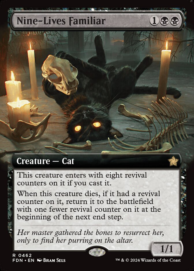 Nine-Lives Familiar - [Extended Art] Foundations (FDN)