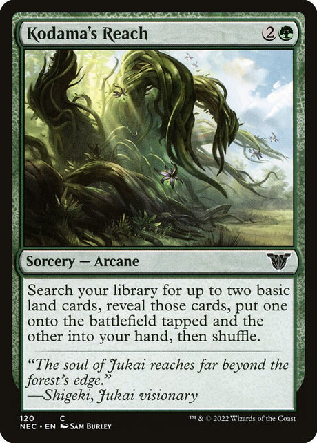 Kodama's Reach (120) - Neon Dynasty Commander (NEC)