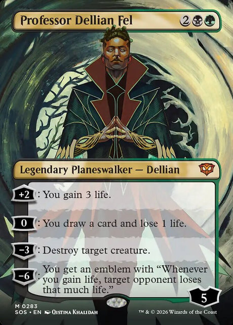 Professor Dellian Fel (283) - Secrets of Strixhaven (SOS)