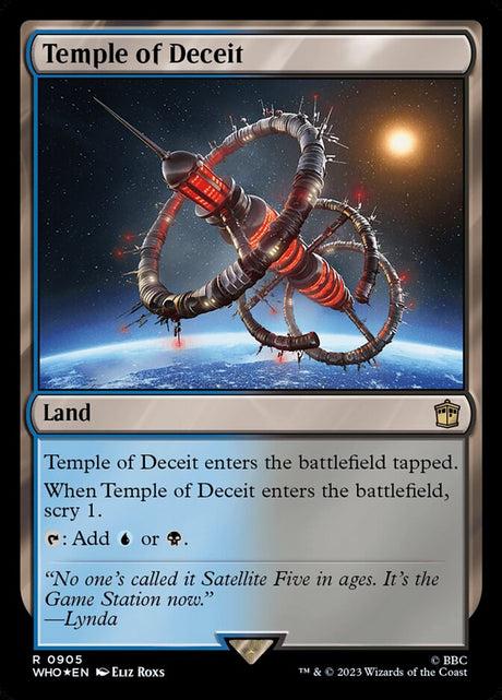 Temple of Deceit (905) - Doctor Who (WHO)