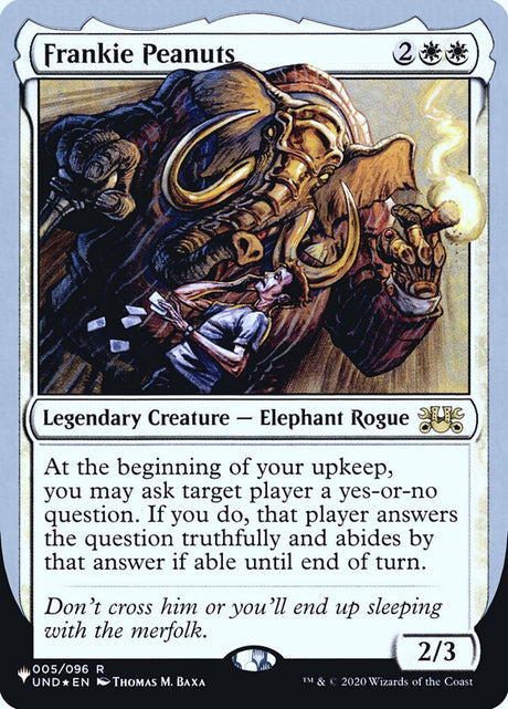 Frankie Peanuts (4) - The List (Unfinity Foil Edition) (ULST)