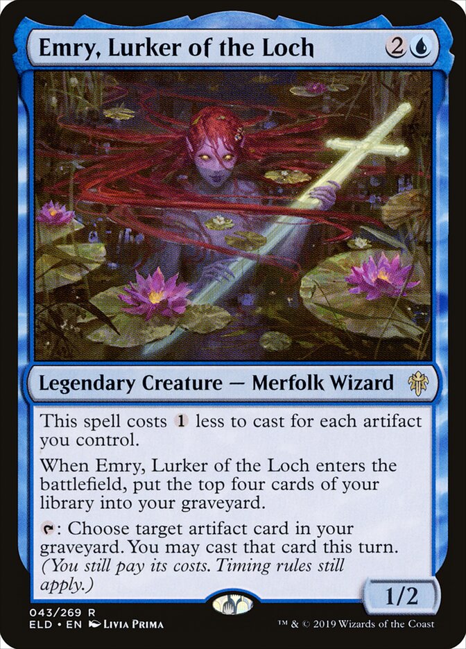 Emry, Lurker of the Loch (43) - Throne of Eldraine (ELD)