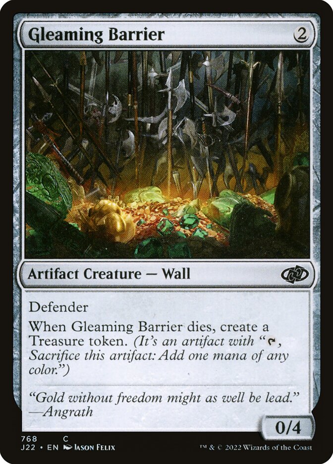 Gleaming Barrier (768) - Jumpstart 2022 (J22)
