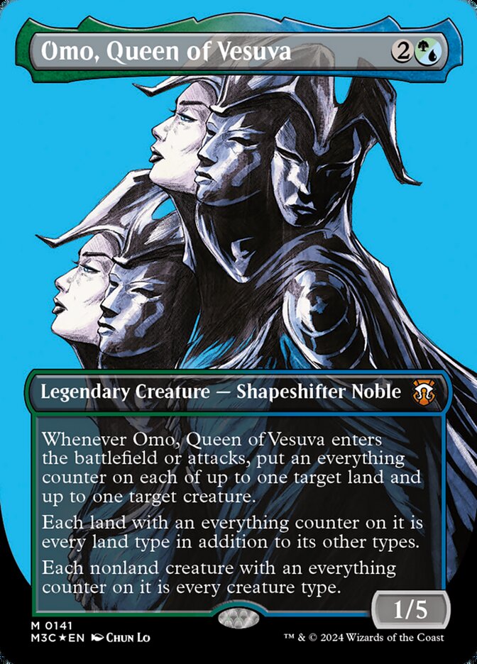 Omo, Queen of Vesuva (141) - Modern Horizons 3 Commander (M3C)