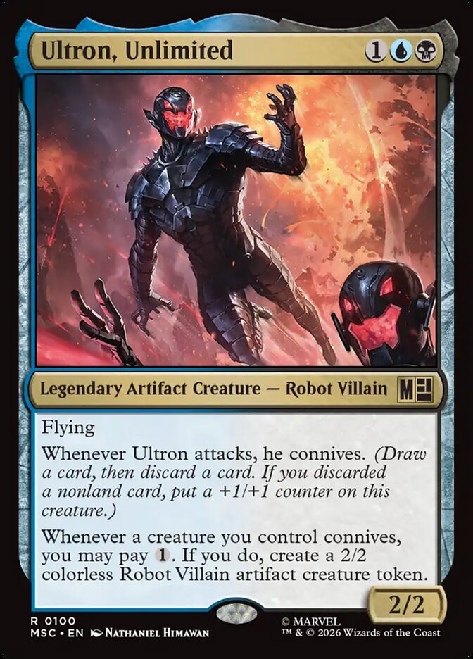 Ultron, Unlimited (100) - Marvel Super Heroes Commander (MSC)