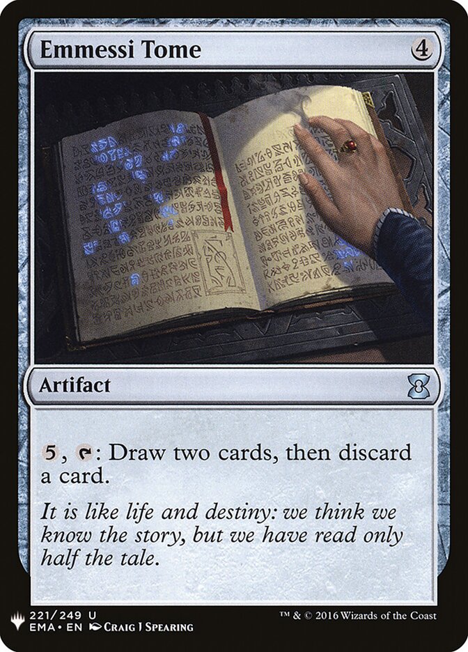 Emmessi Tome (EMA-221) - The List (PLST)