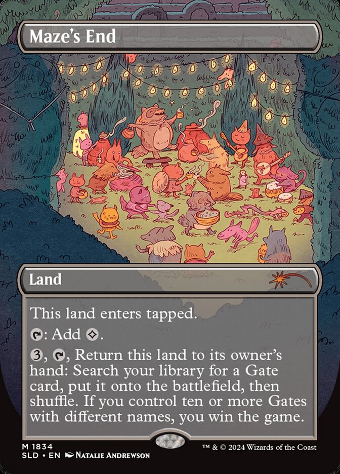 Maze's End (1834) - Secret Lair Drop (SLD)