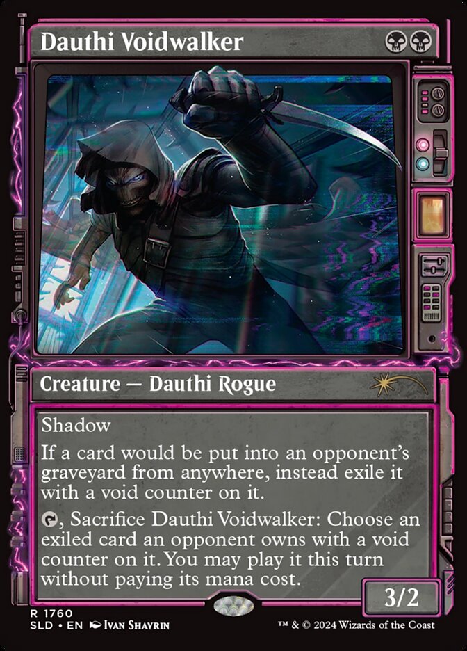 Dauthi Voidwalker (1760) - [Foil] Secret Lair Drop (SLD)