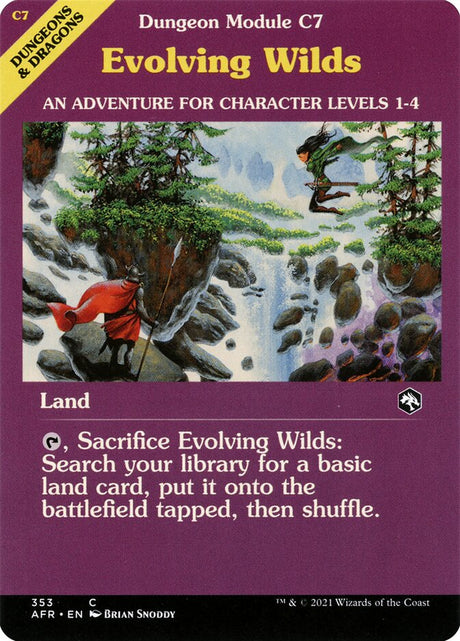 Evolving Wilds (353) - Adventures in the Forgotten Realms (AFR)