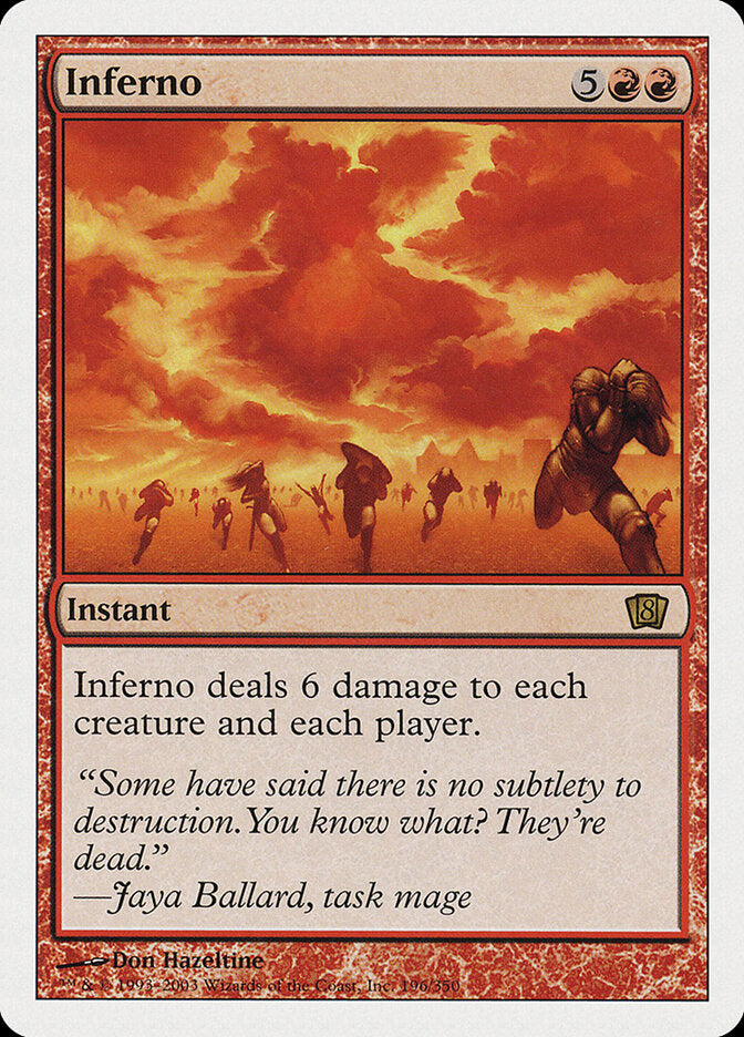 Inferno (196) - Eighth Edition (8ED)